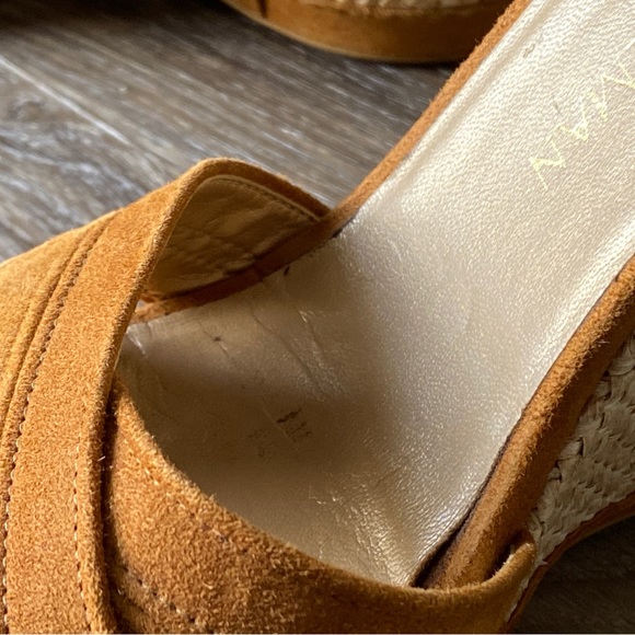 Stuart Weizmann suede wedges - Picture 8 of 12